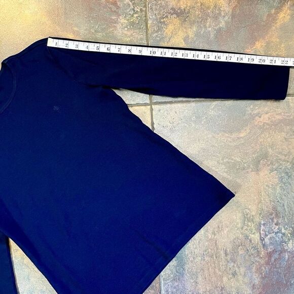 Lauren Ralph Lauren Blue Crew Neck Sweater PL - Picture 4 of 11